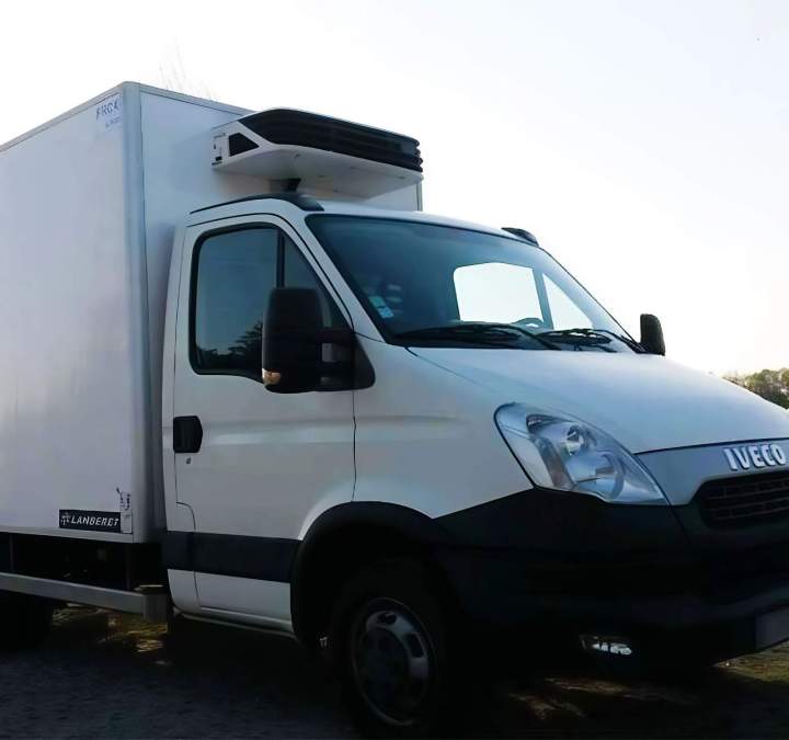 Service de transport de produits surgelés Nantes